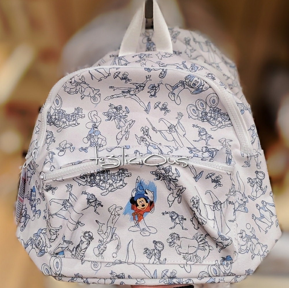DISNEY INK & PAINT COLORABLE BACKPACK WITH MARKERS - Picture 2 of 5